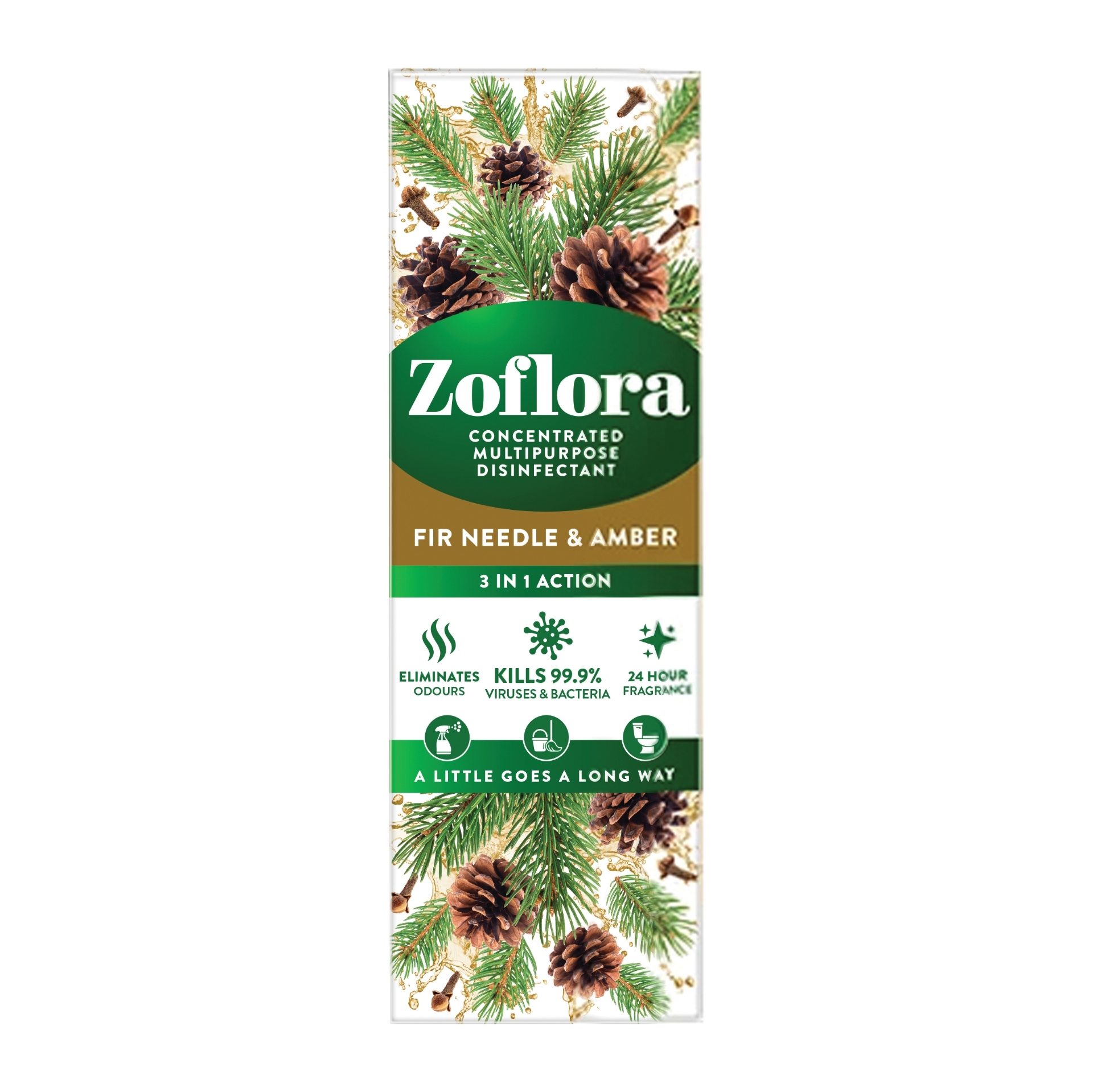 Picture of ZOFLORA DISINFECTANT - FIR NEEDLE & AMBER