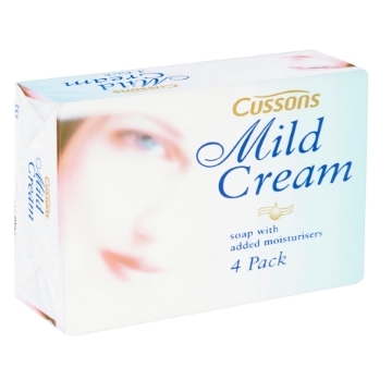 RegalCUSSONS MILD CREAM SOAP - 4pk