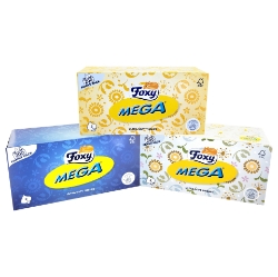 Picture of FOXY MEGA - REGULAR FACIAL TISSUE 2ply (eu/plt)