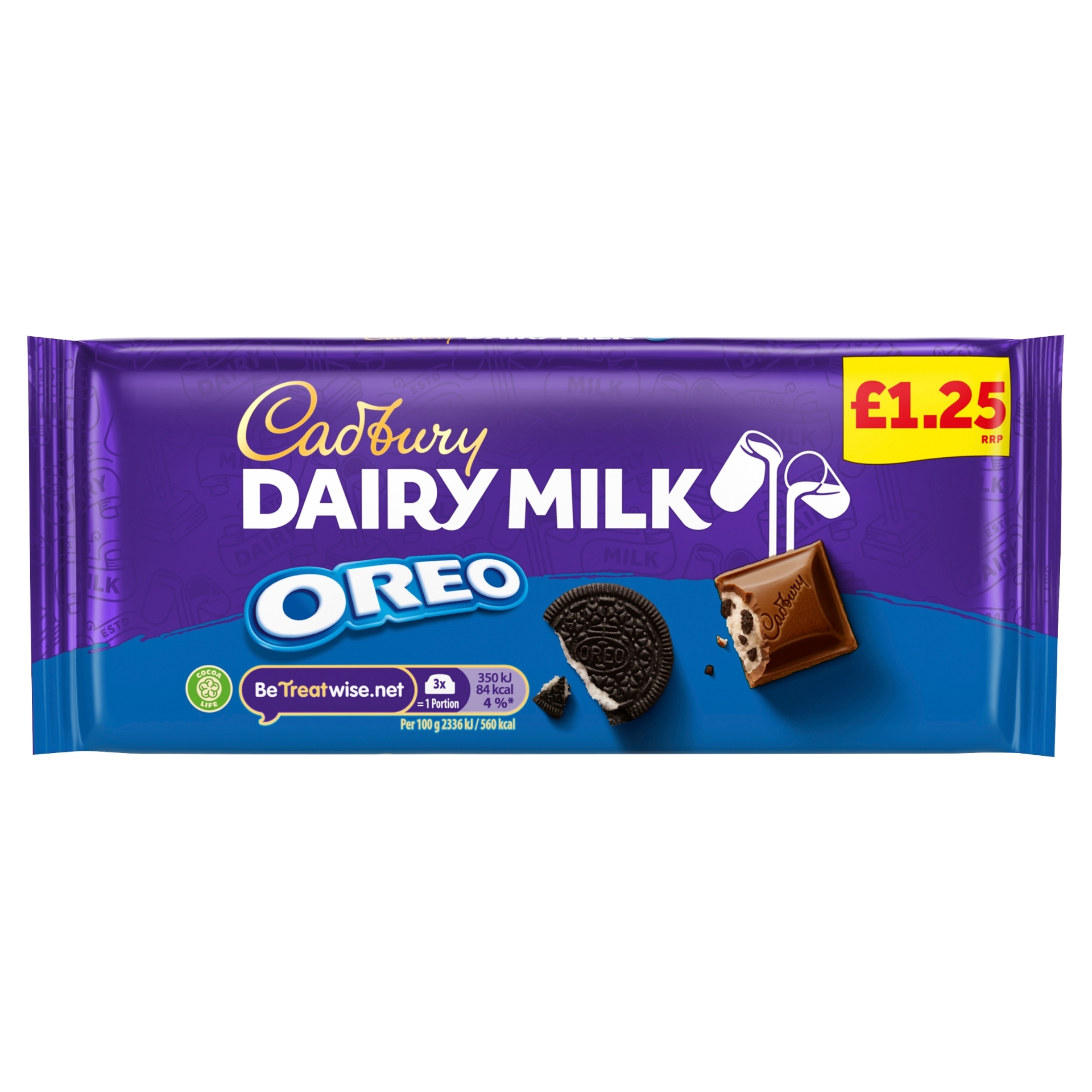 Picture of CADBURY - DAIRY MILK OREO BLOCK pm1.25^