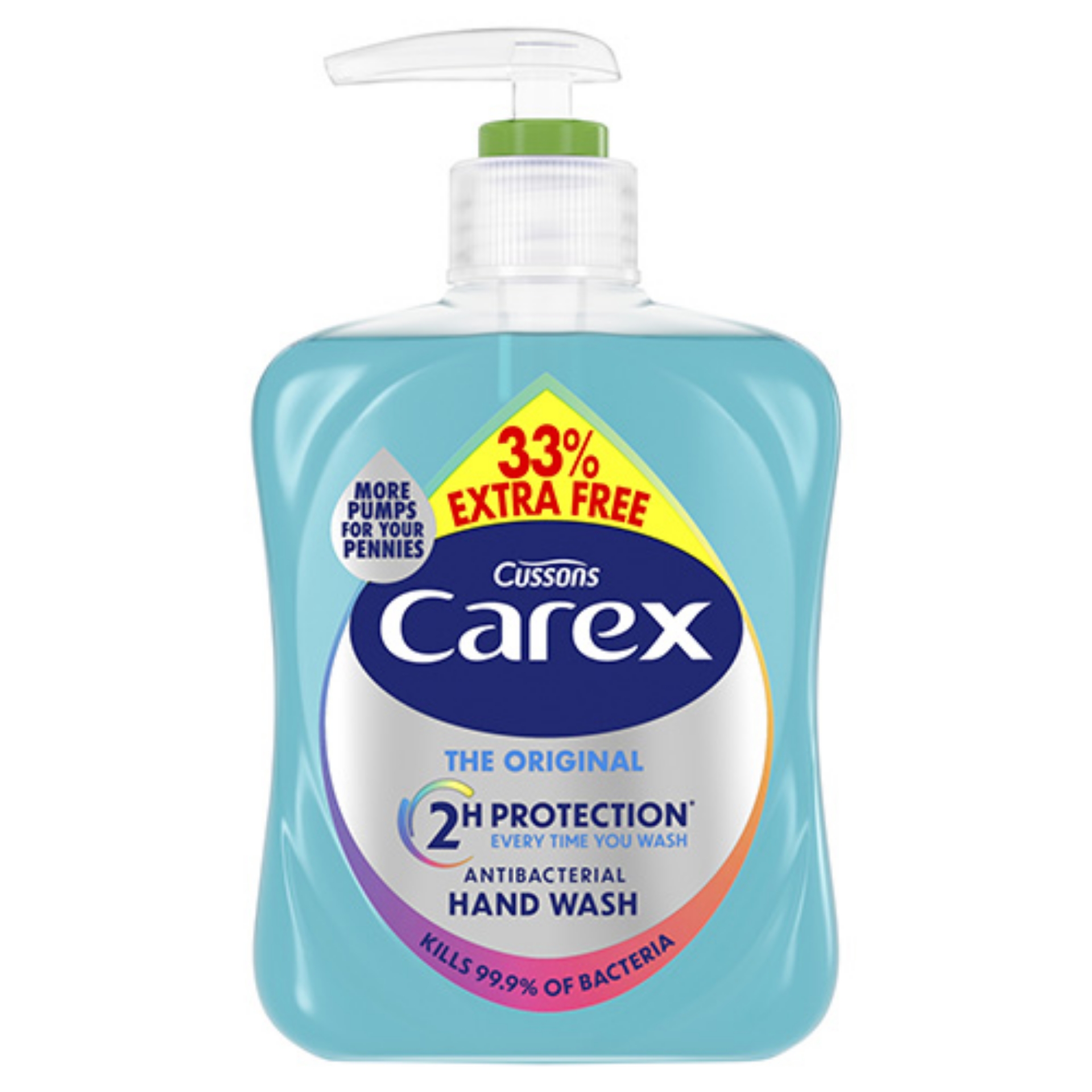 Picture of CAREX HANDWASH - ORIGINAL 250ml +33% EXTRA (wsl)