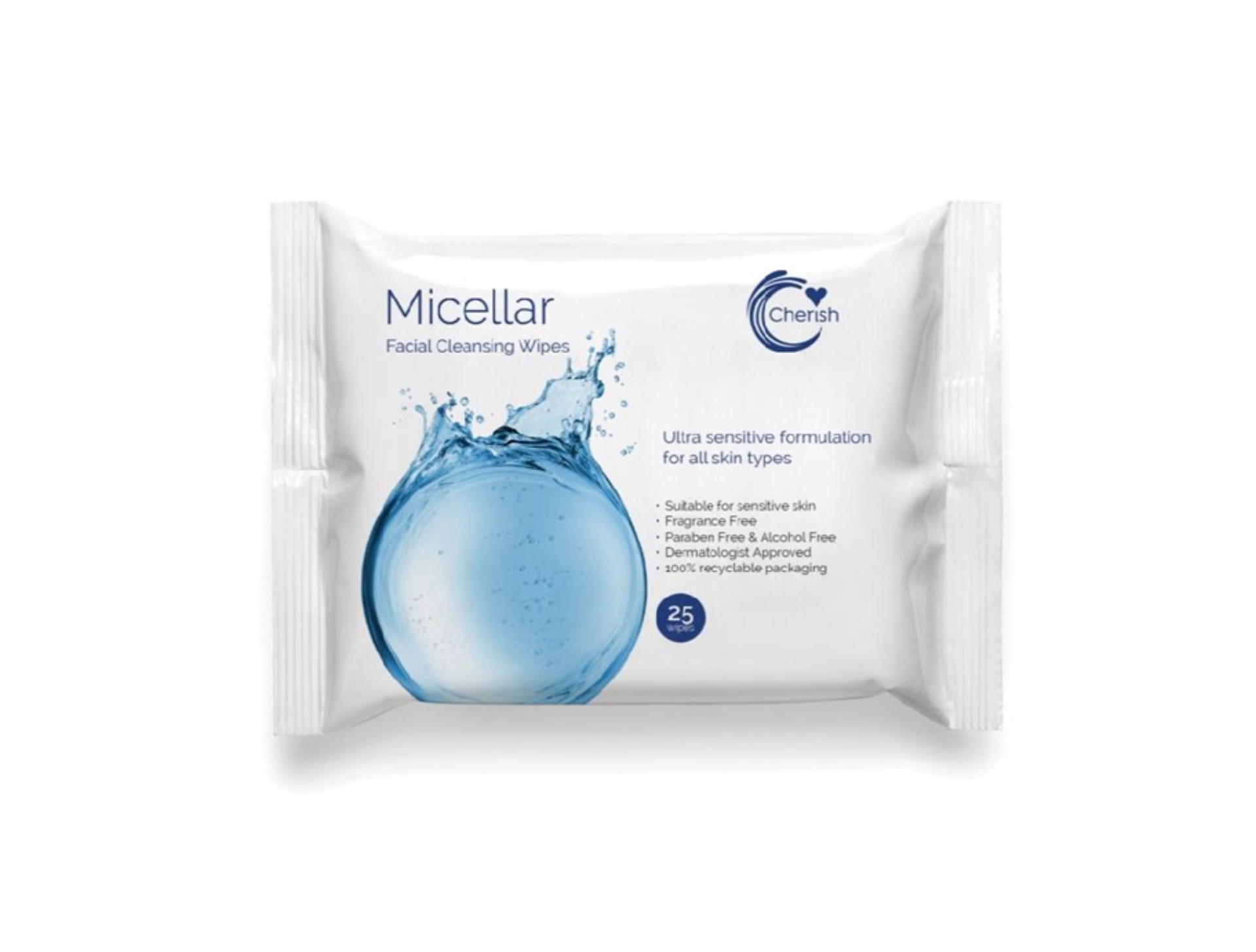 Picture of CHERISH - MICELLAR FACIAL WIPES (WWCHMW)