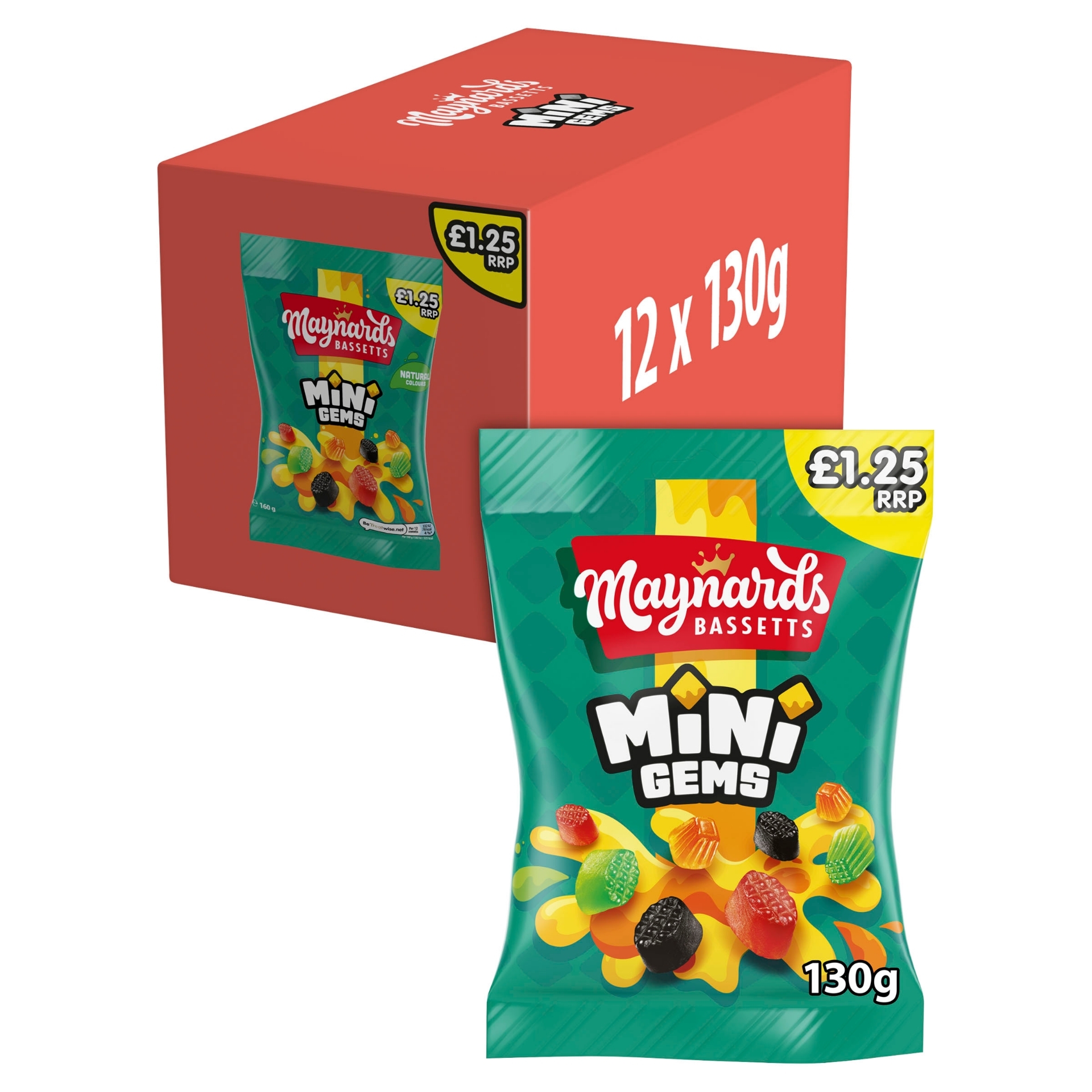 Picture of MAYNARDS - MINI GEMS pm1.25 sweets^