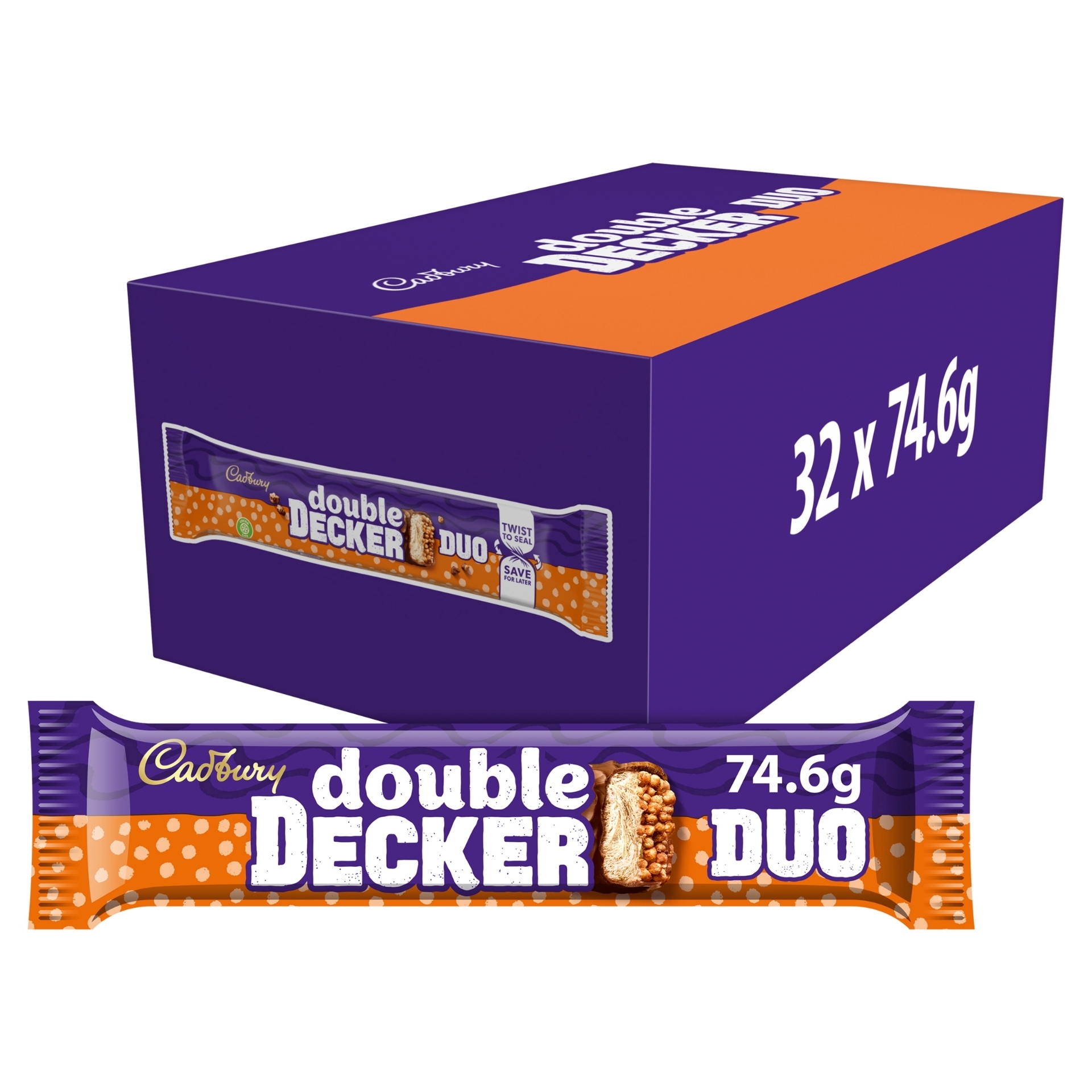 Picture of CADBURY - DOUBLE DECKER DUO CO:PL