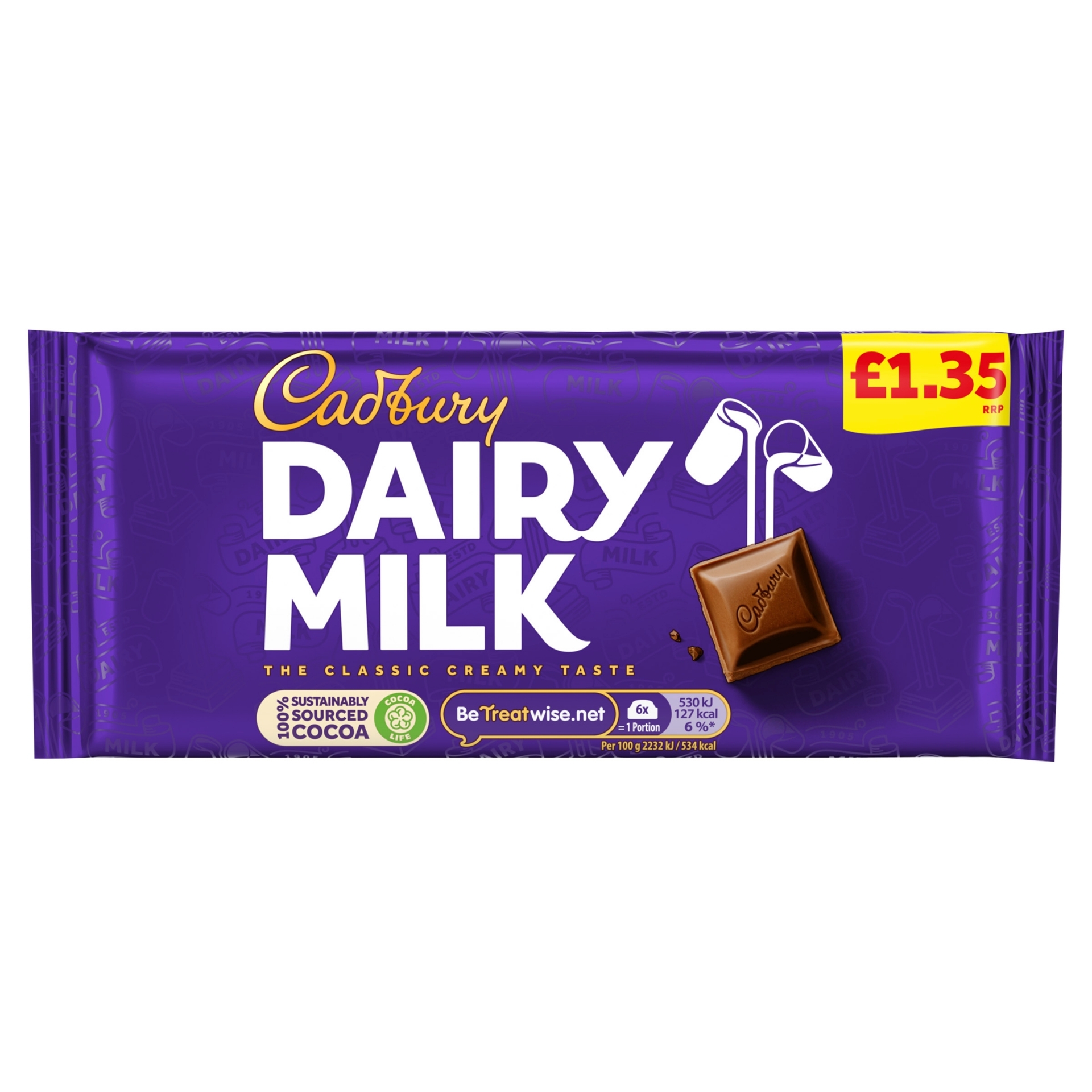 Picture of CADBURY - DAIRY MILK BLOCK pm1.35